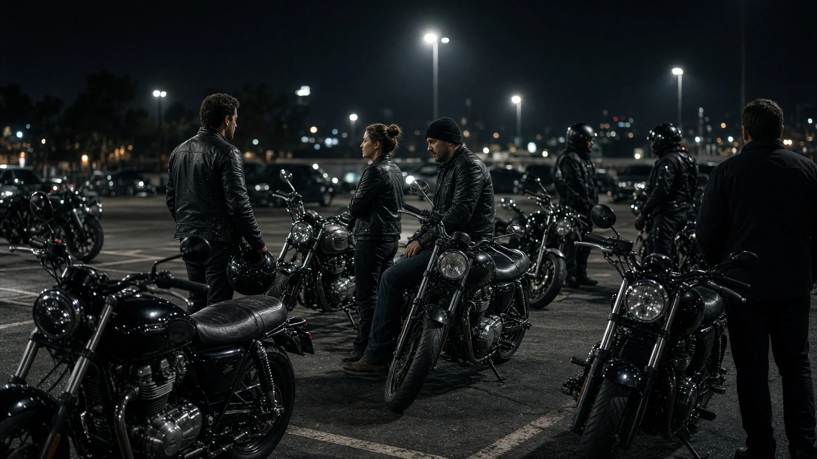 Bike-night etiquette that keeps the lot from turning into a show